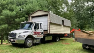 Nathan’s Body Shop - Large Storage Shed Transport