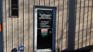 Nathan’s Body Shop & Wrecker Service Sylva NC Office in Jackson County North Carolina